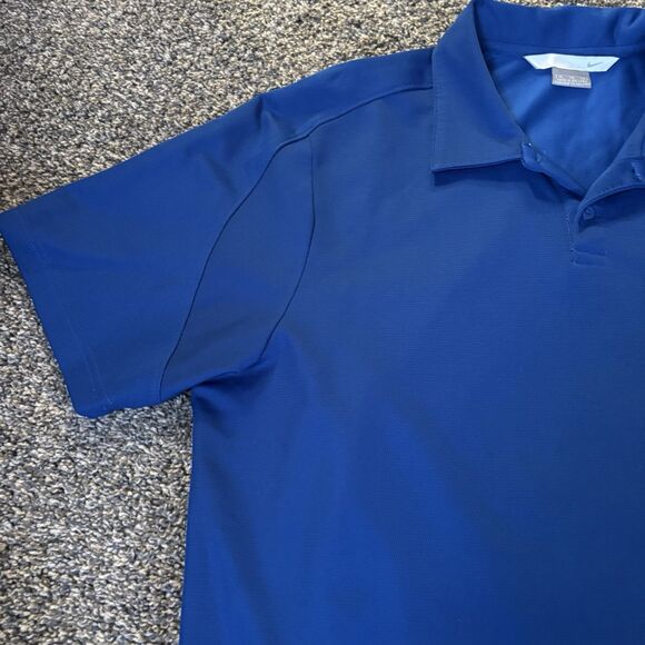 Nike Men’s Dri-Fit Blue Golf Polo Shirt. SIze XL - Picture 2 of 7